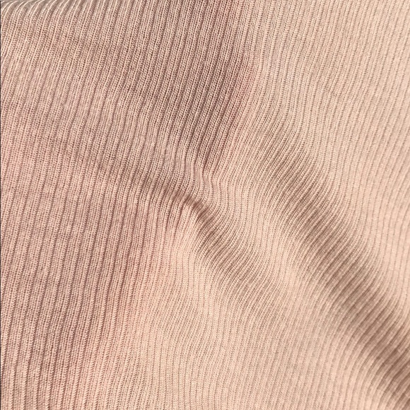 Light Pink Ribbed Crop - Picture 2 of 2